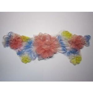 Аппликация-органза цветная CРA 2829