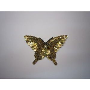 Аппликация-паетки термо «Бабочка» СТF 0991