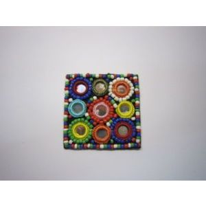 Аппликация-украшение термо с бусами СРА 3011