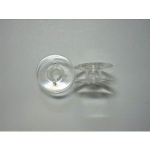 Шпулька для промышленных машин пластмассовая с прорезью