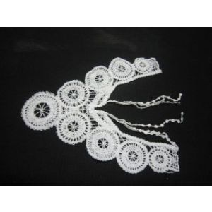 Аппликация для выреза вязаная CLA 4128-4129