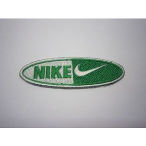 Аппликация термо «Nike» овальная 8,0*2,5