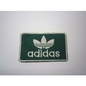 Аппликация термо «Аdidas» прямоугольная 7,0*4,0