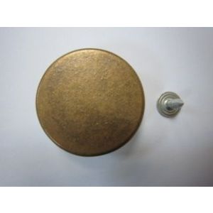Кнопка-пуговица д.2,7см СТМ 0462 гладкая