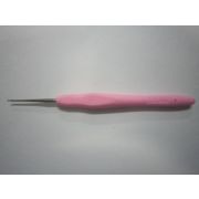 Крючок для вязания с резиновой ручкой металлический 0,5-1,0мм YL-580