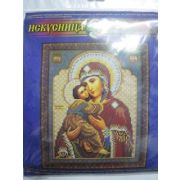 Набор для вышивания бисером «Образ Владимирской Пресвятой Богородицы» Арт.304 17*21
