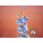 Шифон «Орхидея» цветной купонный