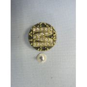 Кнопка-пуговица д.2,0см СТМ 4810 со стразами